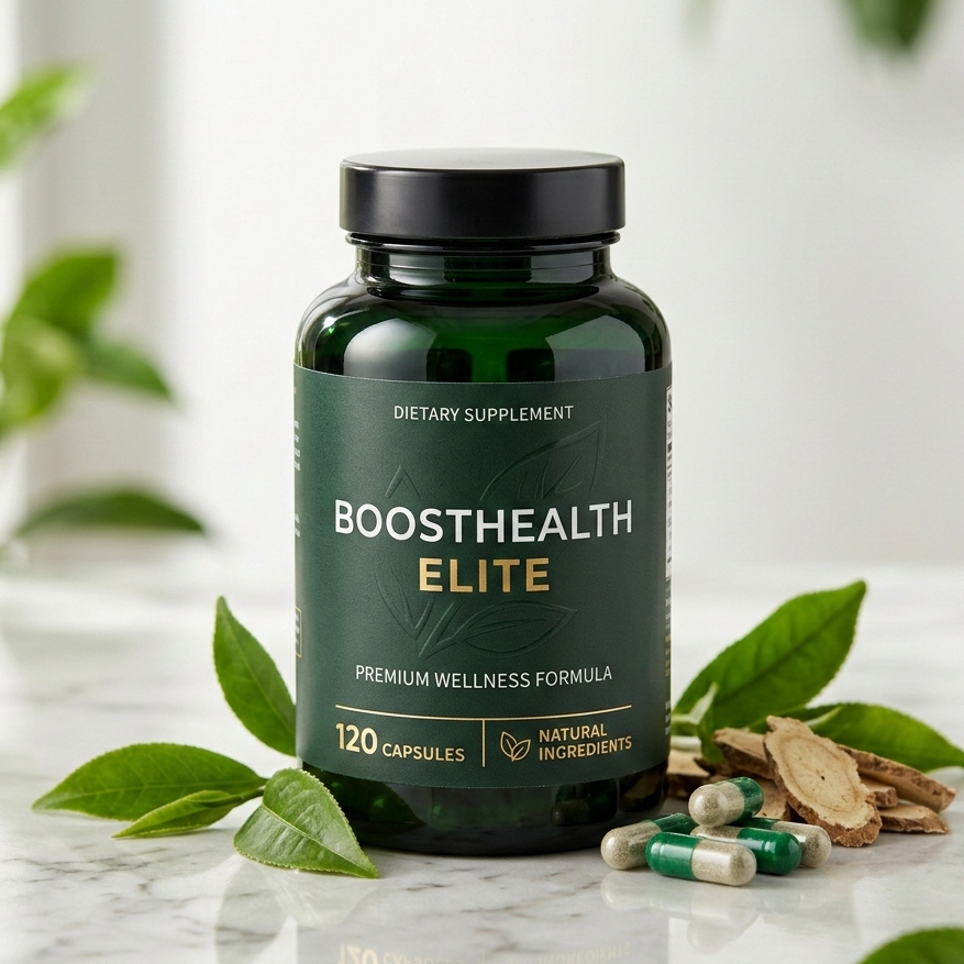 BoostHealth Elite természetes étrend-kiegészítő termék